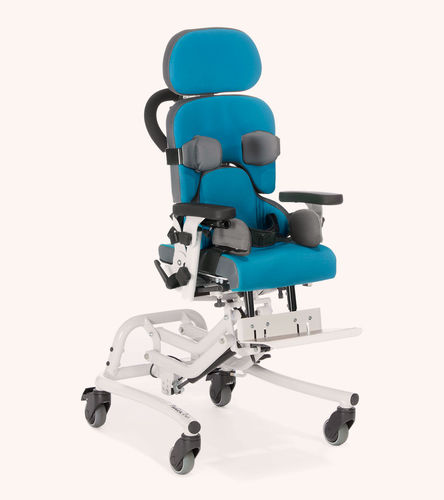 Paediatric chair - madita-fun - Schuchmann - with armrests / on casters / with footrest
