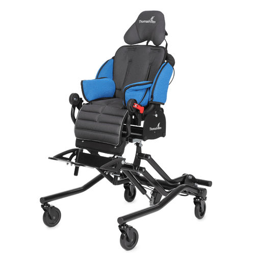 Stroller with adjustable headrest - EASyS Modular S   - Thomashilfen - for disabled children / folding / with adjustable backrest