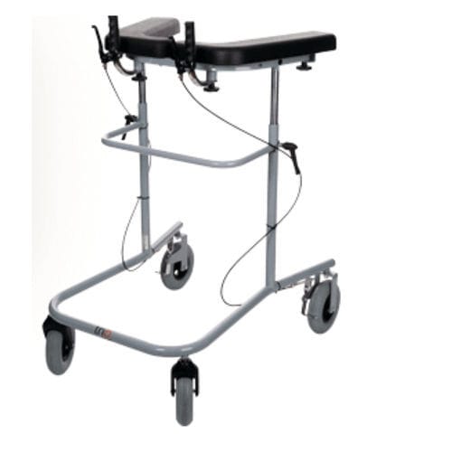 4-wheel mobility walker - Trio   - Thomashilfen - height-adjustable / with elbow-rest