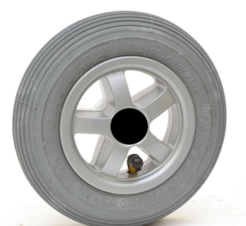 Front wheelchair wheel - 7X1.3/4C179DAL-L	 - Tre Emme Manufatti