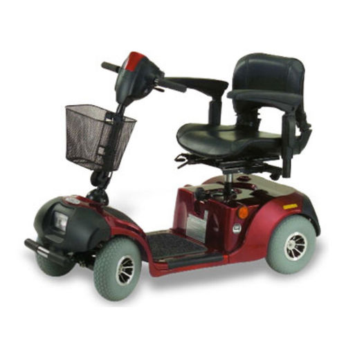 Electric mobility scooter - M4Jr.G - Wu's Tech - 4-wheel / with basket