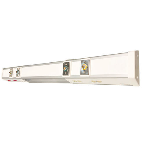 Horizontal bed head unit - 3V - Arigmed - wall-mounted / for intensive care service / for patient rooms