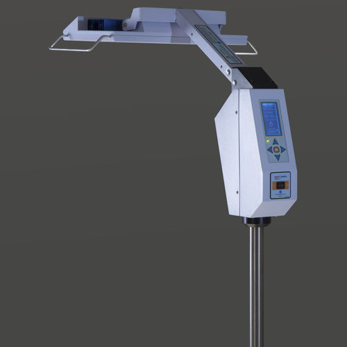 Infant phototherapy lamp - saps® caerul - Arroba Ingeniería - trolley-mounted / blue light