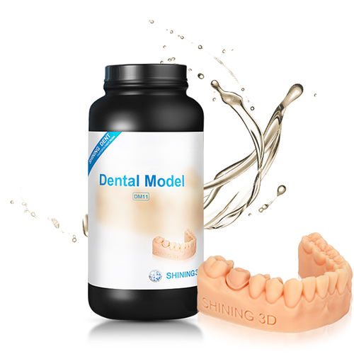 Resin dental material - DM11 - Shining 3D - for 3D printing / modeling