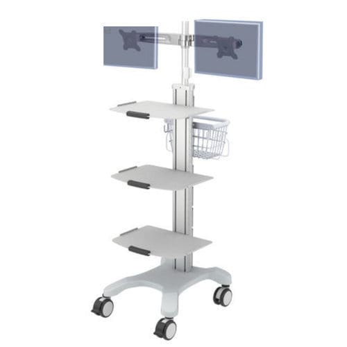 Equipment trolley - EC-002D - Rollsys - medical / hospital / for medical devices
