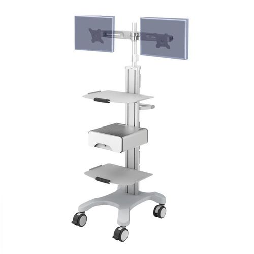 Equipment trolley - EC-006D - Rollsys - medical / hospital / for medical devices