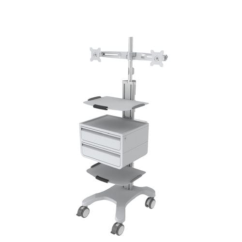 Equipment cart - EC-007D - Rollsys - medical / transport / storage