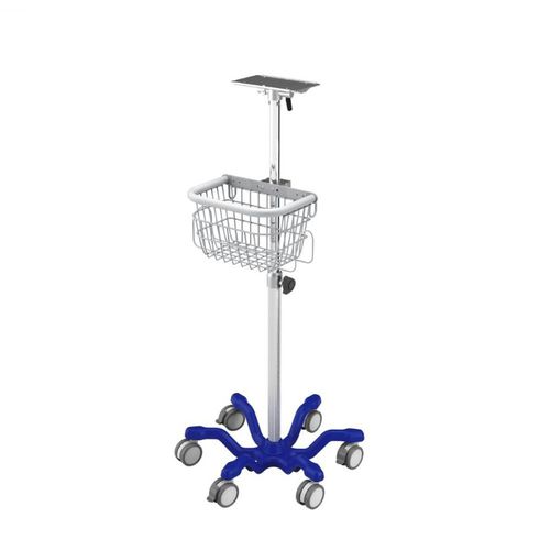 Medical cart - IMS-011D - Rollsys - for medical monitors / for instruments / with basket