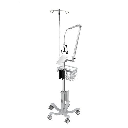 Medical cart - IMS-YGRM01 - Rollsys - for respiratory ventilators / treatment / anodized aluminum