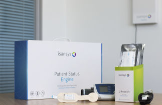 Compact patient monitor - PSE - Isansys Lifecare - ECG / RESP / SpO2