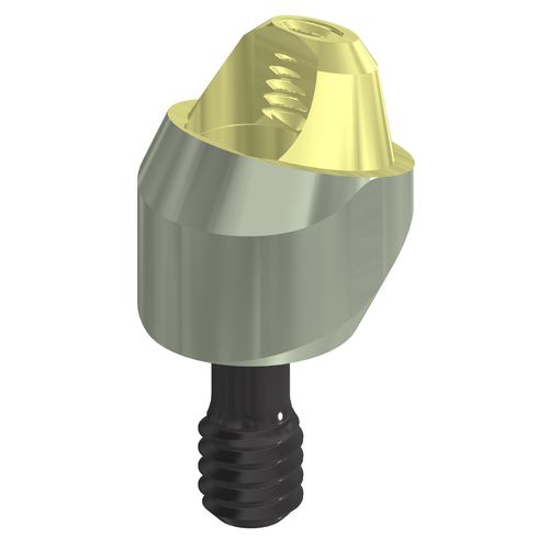 Titanium implant abutment - MetAlive® - Dess Dental Smart Solutions - internal / angled