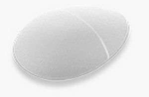 Gluteal implant - Sientra - anatomical / silicone