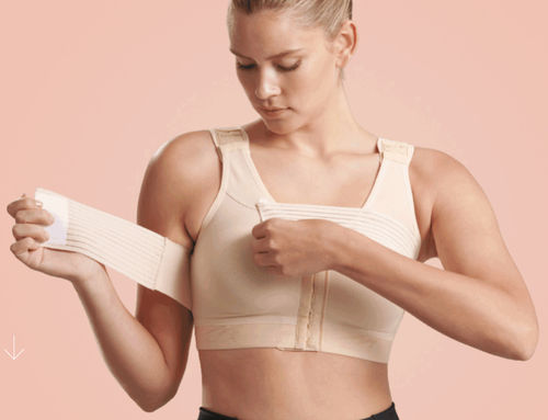 Post-operative support compression vest - Noa - GC Aesthetics - women
