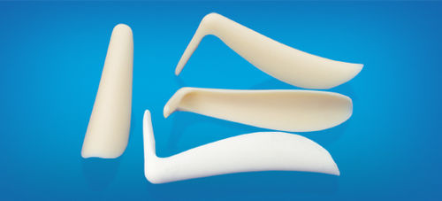 Nasal dorsal implant - LD - Wanhe Plastic Material - anatomical / silicone