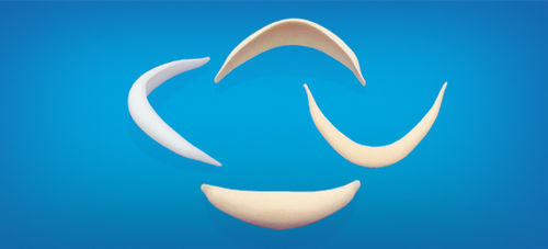 Chin implant - C3 - Wanhe Plastic Material - anatomical / silicone