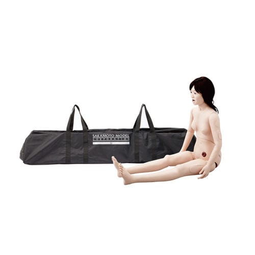 Nursing care training manikin - TOMOKO - Sakamoto Model Corporation - injection / manikin set