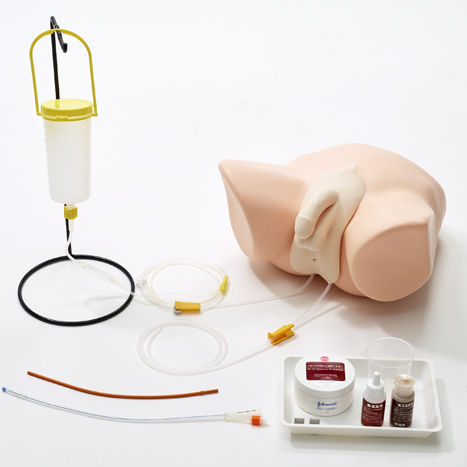 Catheterization patient simulator - M200-2 - Sakamoto Model Corporation - for enemas / for general care / male