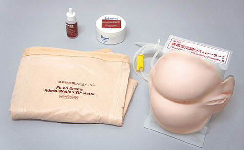 Training simulator - M192 - Sakamoto Model Corporation - for enemas / nursing care / buttock