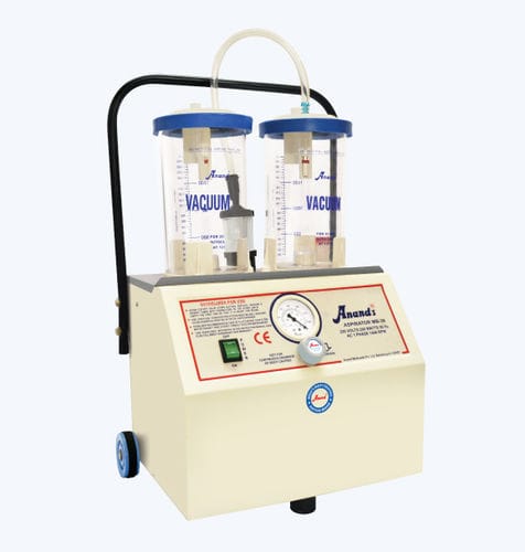 Electric surgical suction pump - MB-36 - Anand Medicaids - for dental surgery / on casters