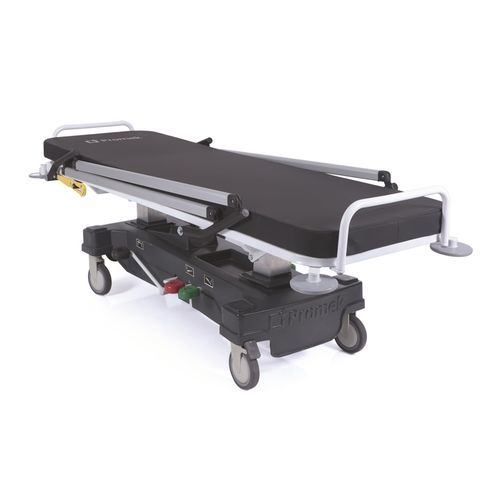 Emergency stretcher trolley - P-SD-032 - PROMEK - electric / height-adjustable / foldable