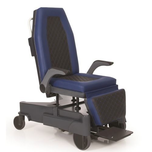 Indoor patient transfer chair - P-HT-001 - PROMEK - outdoor / with adjustable backrest / on casters