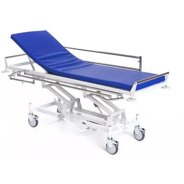 Transport stretcher trolley - Lama - Formed - patient transfer / hydraulic / 2-section