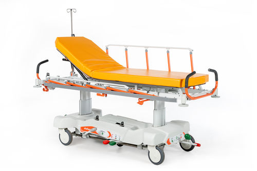 Transport stretcher trolley - Elefant II - Formed - hydraulic / foldable / Trendelenburg