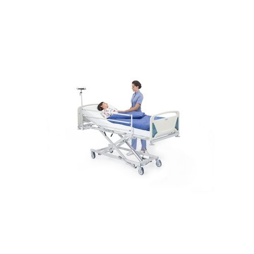Hospital bed - Milva basic - Formed - hydraulic / reclining / height-adjustable