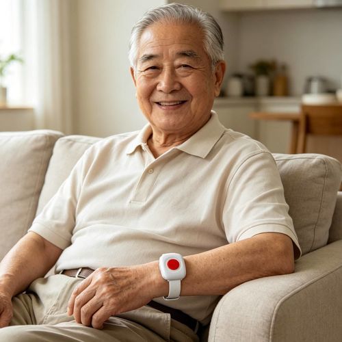 Wristband nurse call system - TXP-11(V2) - Rondish Company Ltd. - pendant / fall / for nursing home