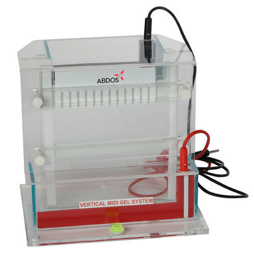 Manual electrophoresis system - E12276 - ABDOS LABTECH PRIVATE LIMITED.  - benchtop / vertical