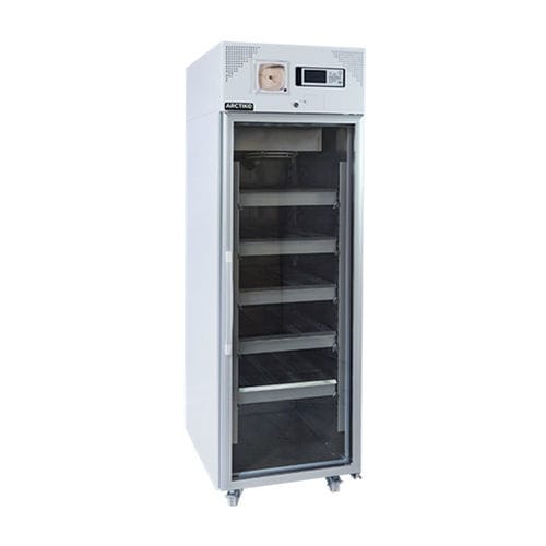 Blood bank refrigerator - BBR 700-D - Arctiko A/S - cabinet / 1-door / with glass door