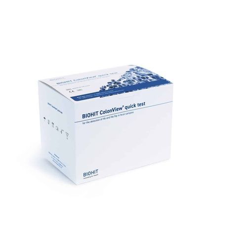 Rapid fecal occult blood test - ColonView® quick - Biohit Oyj  - colorectal cancer / hemoglobin / haptoglobin