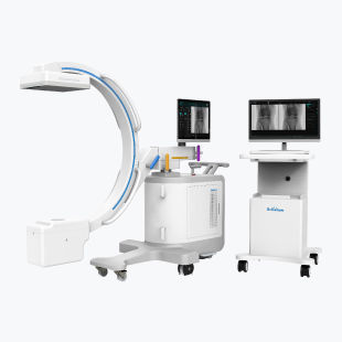 Mobile C-arm - CompaX 500 Series Premium - Browiner - with flat panel detector / with video column / with integrated video monitor