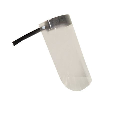 Full-face face-shield - SMP - SMP CANADA - pediatric / white / black