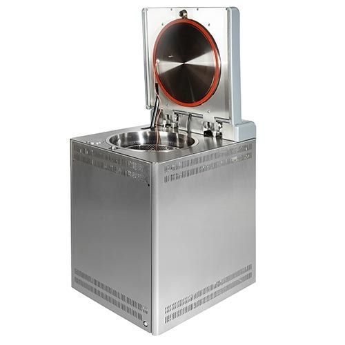 Laboratory medical sterilizer - ASL series - SMS spółka z o.o. - steam / floor-standing / stainless steel