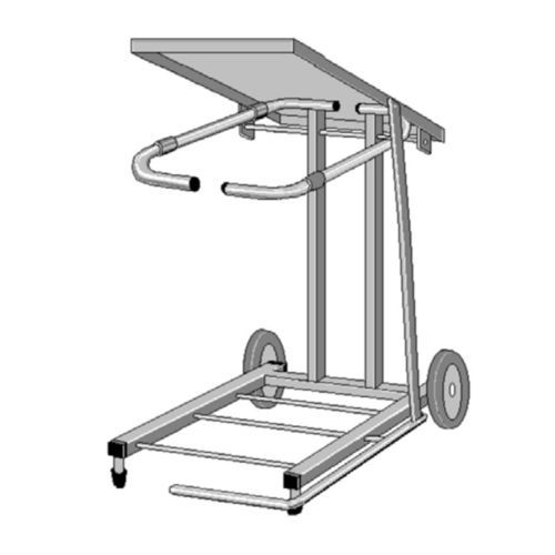 Linen trolley - SW series - SMS spółka z o.o.