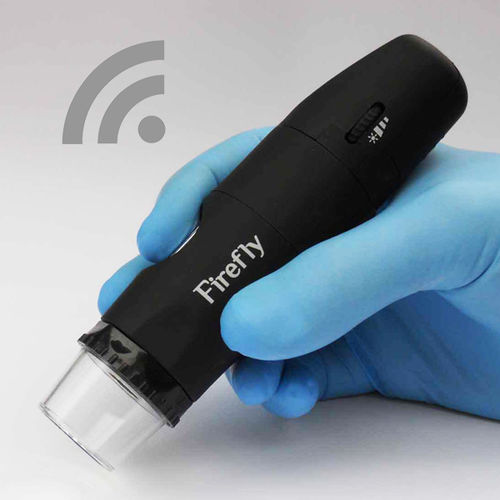 Video dermatoscope - DE350 - Firefly Global  - white LED / computer-based / with USB connection