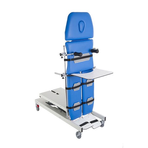 4-section tilt table - ULISSE  - Fisiotech - therapy / electric / on casters