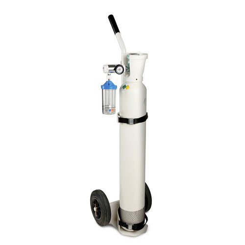 Oxygen medical gas cylinder - 11DCPX6P00 - Ingeniería y Técnicas Clínicas - white