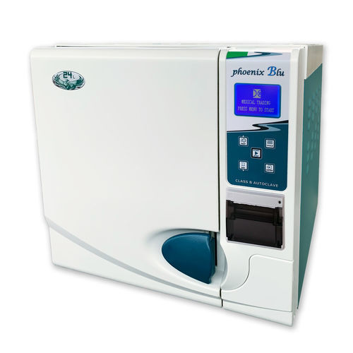 Medical autoclave - Phoenix Blu PRINTER 18 - Medical Trading S.R.L. - laboratory / veterinary / for veterinary clinics