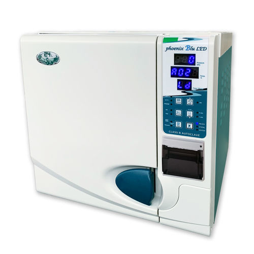 Medical autoclave - phoenix Blu LED PRINTER ​18 - Medical Trading S.R.L. - laboratory / dental / veterinary