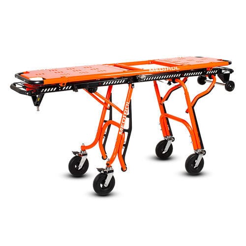 Transport stretcher trolley - Neotic Extero - Medirol - emergency / manual / self-loading