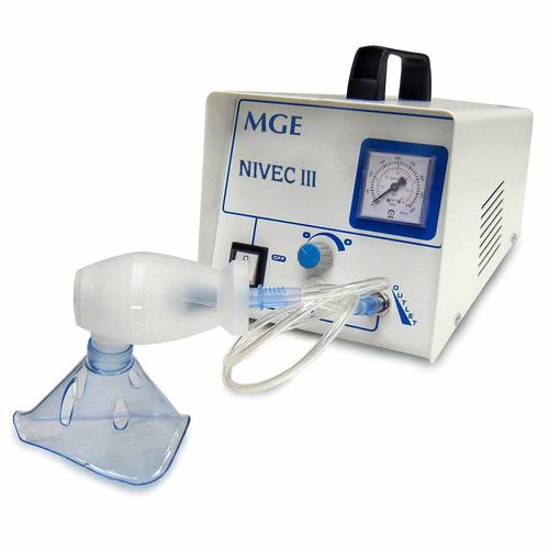 Pneumatic nebulizer - Nivec III - MG Electric - for general purposes / table / with mask