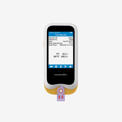 Veterinary POC analyzer - qLabs® QV-3 Plus - Micropoint BioScience Inc. - for prothrombin / blood / whole blood