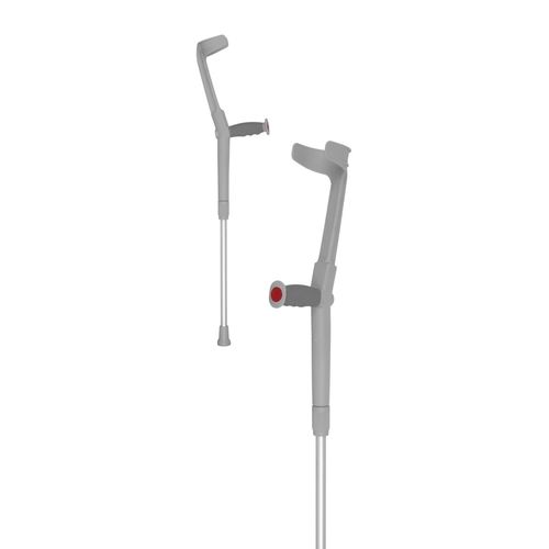 Forearm crutch - 04/MR/M - Mikirad - adult / height-adjustable / anti-slip
