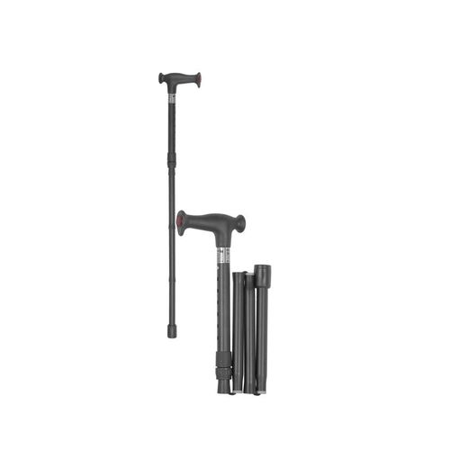 Folding walking stick - 14/MR - Mikirad - T-handle