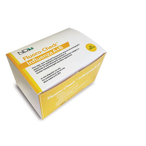 Rapid infectious disease test - Fluoro-Check™ - Nano-Ditech Corporation - influenza A / influenza B / nasopharyngeal