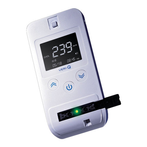 Triglycerides cholesterol meter VERIQ MULTI MICOBIOMED hemoglobin