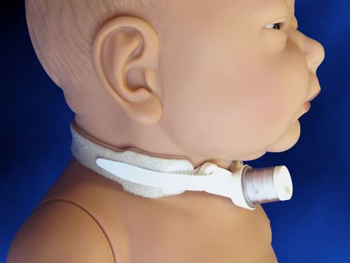 Endotracheal tube catheter fixation - EZCare™ Softouch - Neotech Products - neck / elastic band