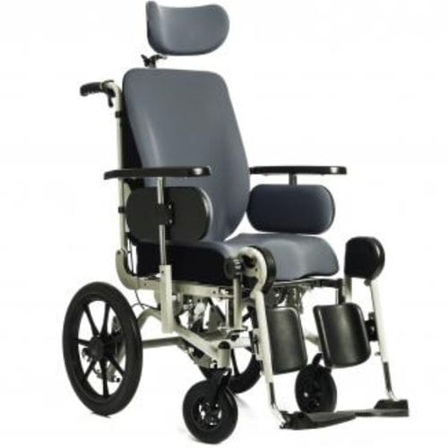 Passive wheelchair - OPTIMA 400 - Nuova Blandino - indoor / reclining / height-adjustable